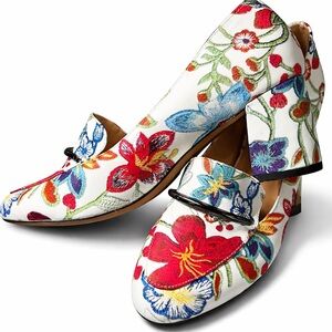 Floral “Embroidered” Women's Shoes